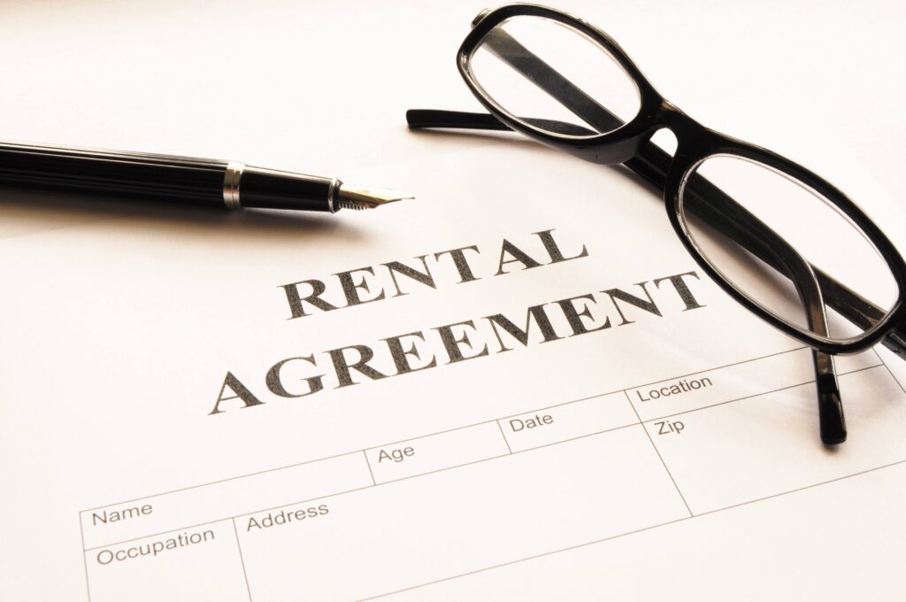 A Rental Agreement document